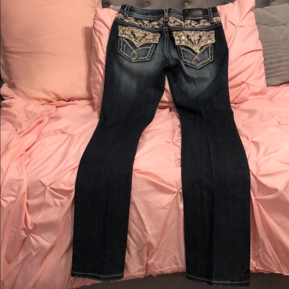 Rhinestone jeans. - Picture 3 of 4